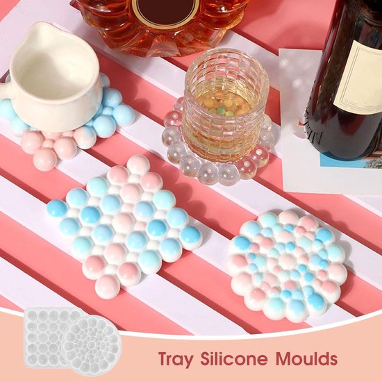 Epoxy Onderzetters Starterspakket - Met Luxe Giftbox