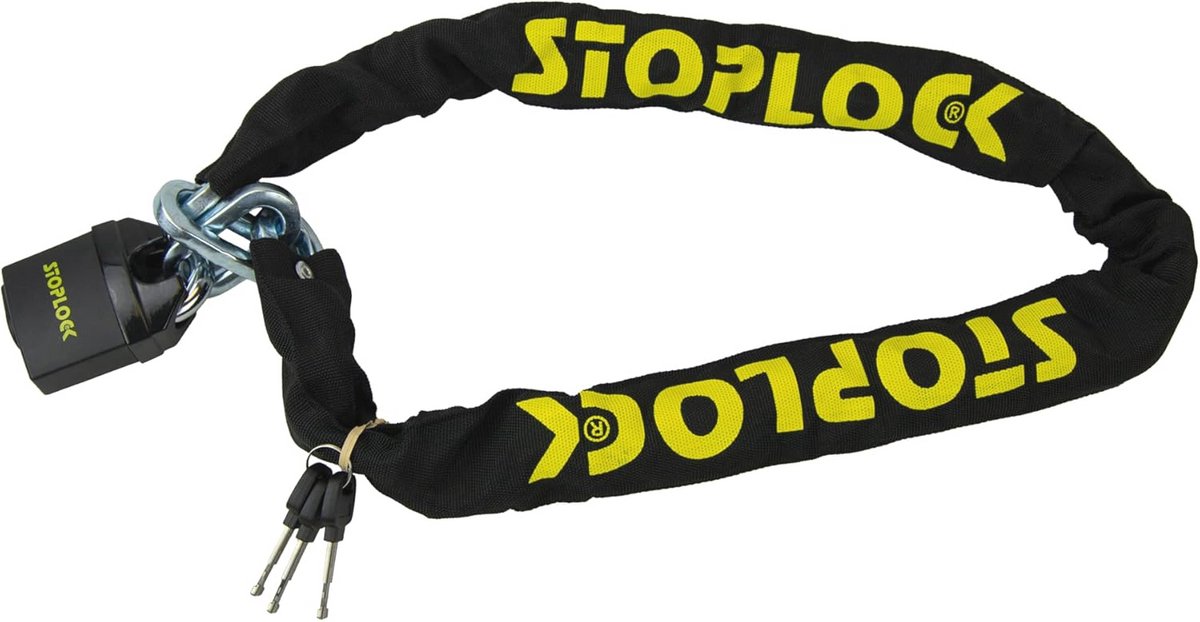 Robuust Anti-Diefstal Slot voor Motorfiets met 10 mm Ketting - 1,2 Meter Beveiliging