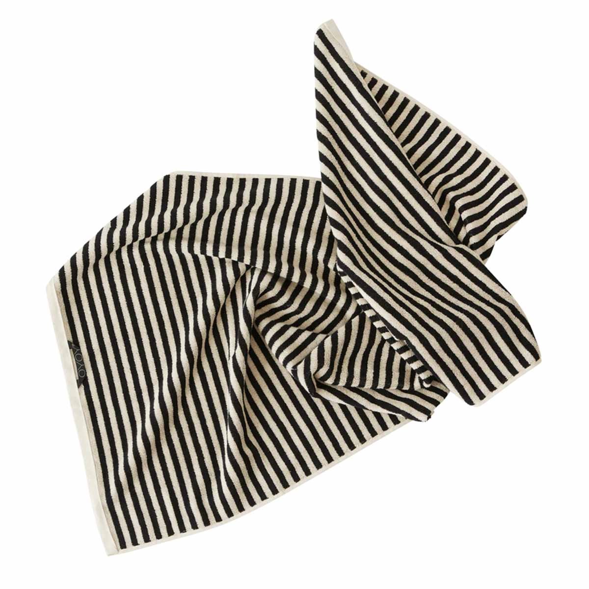 OYOY Living Raita Towel Clay / Black