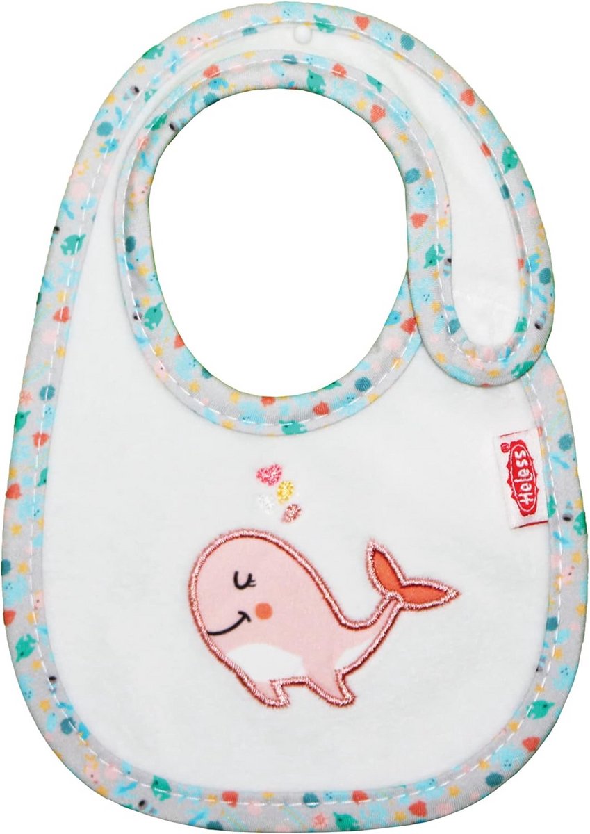 Zacht Poppenspeekseldoek Walvis Ontwerp - Geschikt voor Alle Poppen en Knuffels