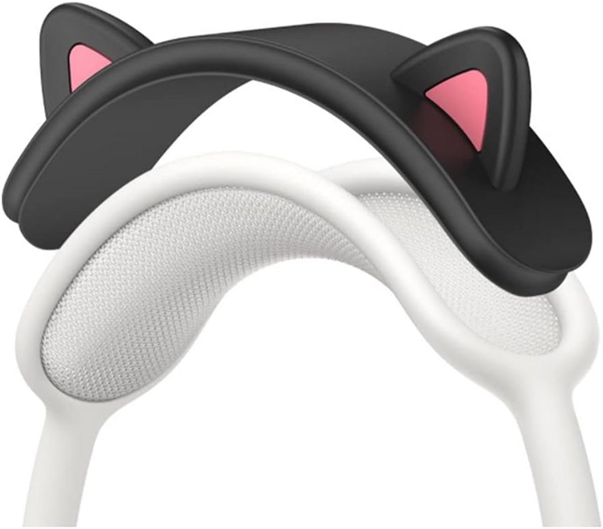 Beschermhoes met Kattenoren voor AirPods Pro Max - Antikras en Leuke Persoonlijkheid