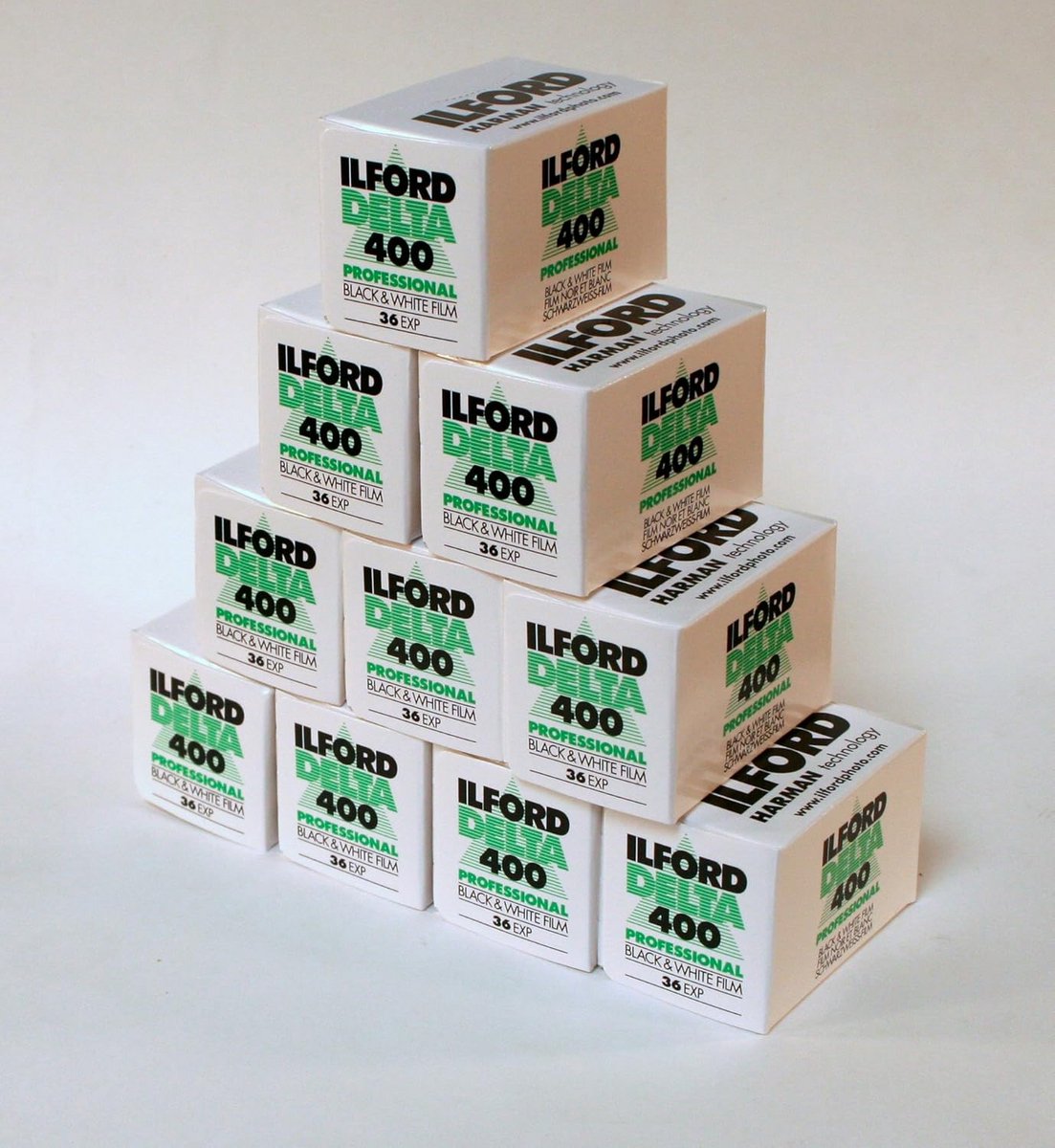 Hoogwaardige Zwart-Wit Film 400 ISO 36 Opnames Multipack (10 stuks)