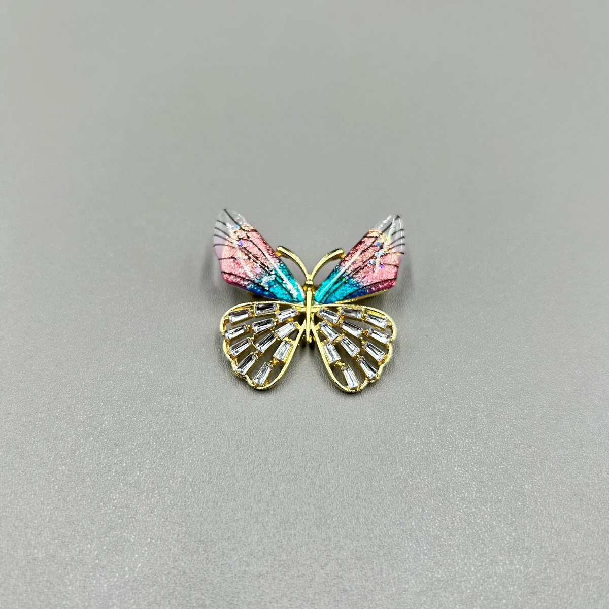 Vlinderbroche - Elegante Broche met Kristallen | Twinolo