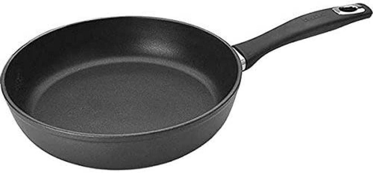 Koekenpan 20 cm aluminium met antiaanbaklaag, geschikt voor inductie