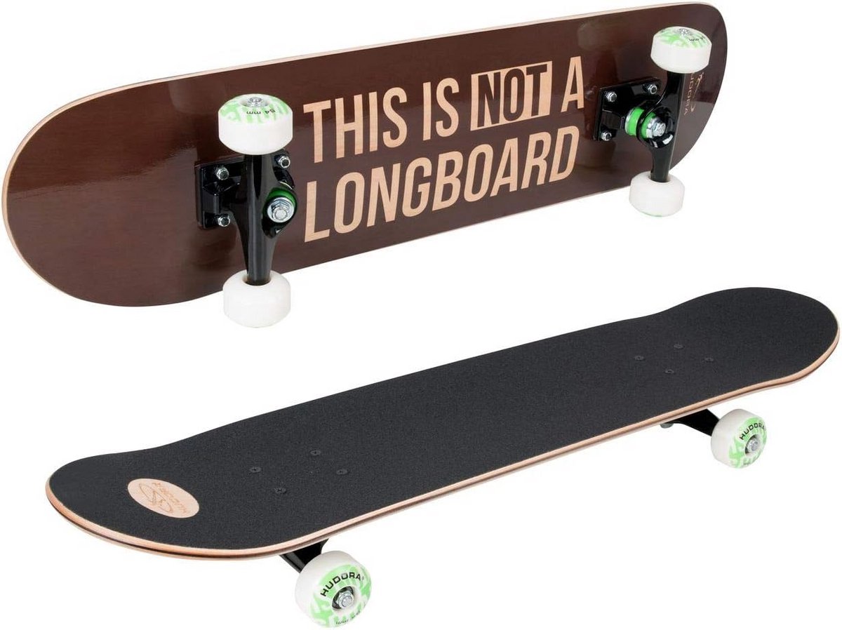 Skateboard voor Kinderen en Volwassenen met ABEC 7 Lagers Bruin