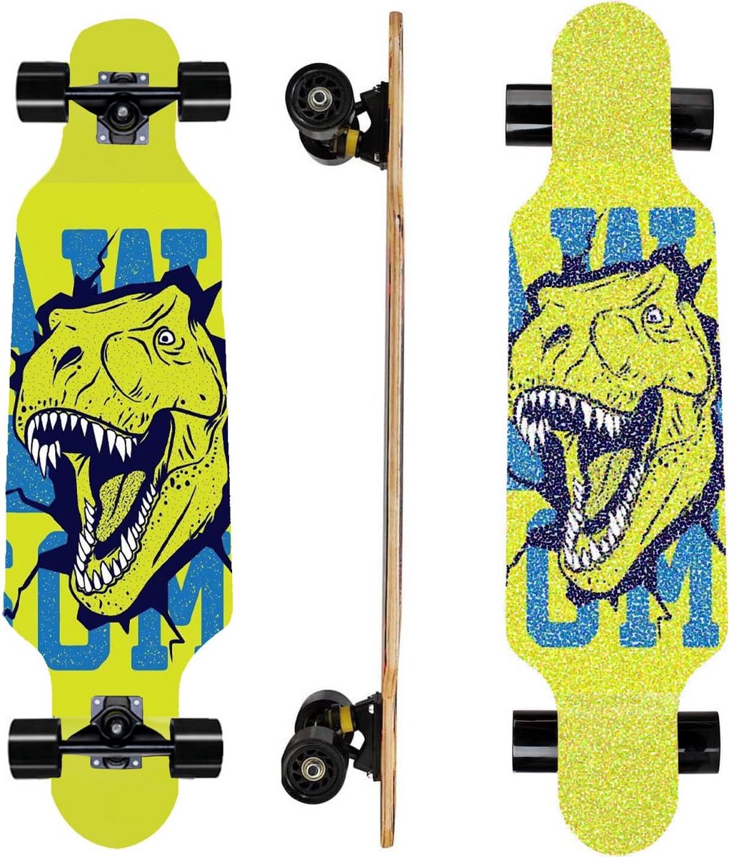 31 Inch Longboard Skateboard Pro Cruiser 7 Lagen Compleet voor Cruisen Carven & Downhill
