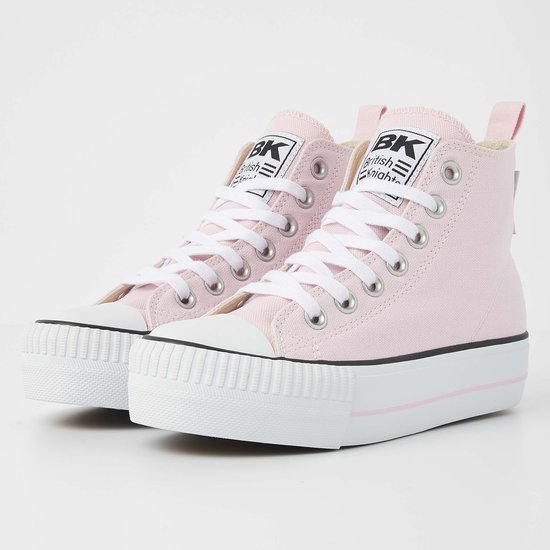 British Knights - Kaya Mid Dames Sneakers Hoog - Maat 40 - Licht roze - Vrouwen Schoenen