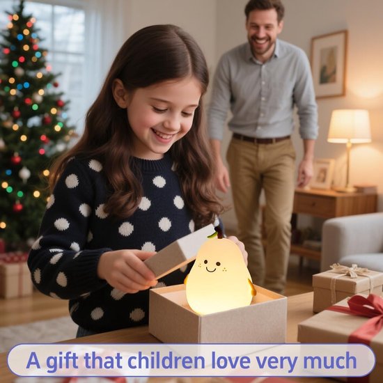 Nachtlampje - Bedlampje - Kindernachtlampje - Tiklampje - Zeven kleurenwisseling - USB oplaadbaar - Timer - Woondecoratie - Geschikt voor slaapkamers, studeerkamers en kinderkamers - Wit - 10*9*12 cm - 1W — afbeelding 4