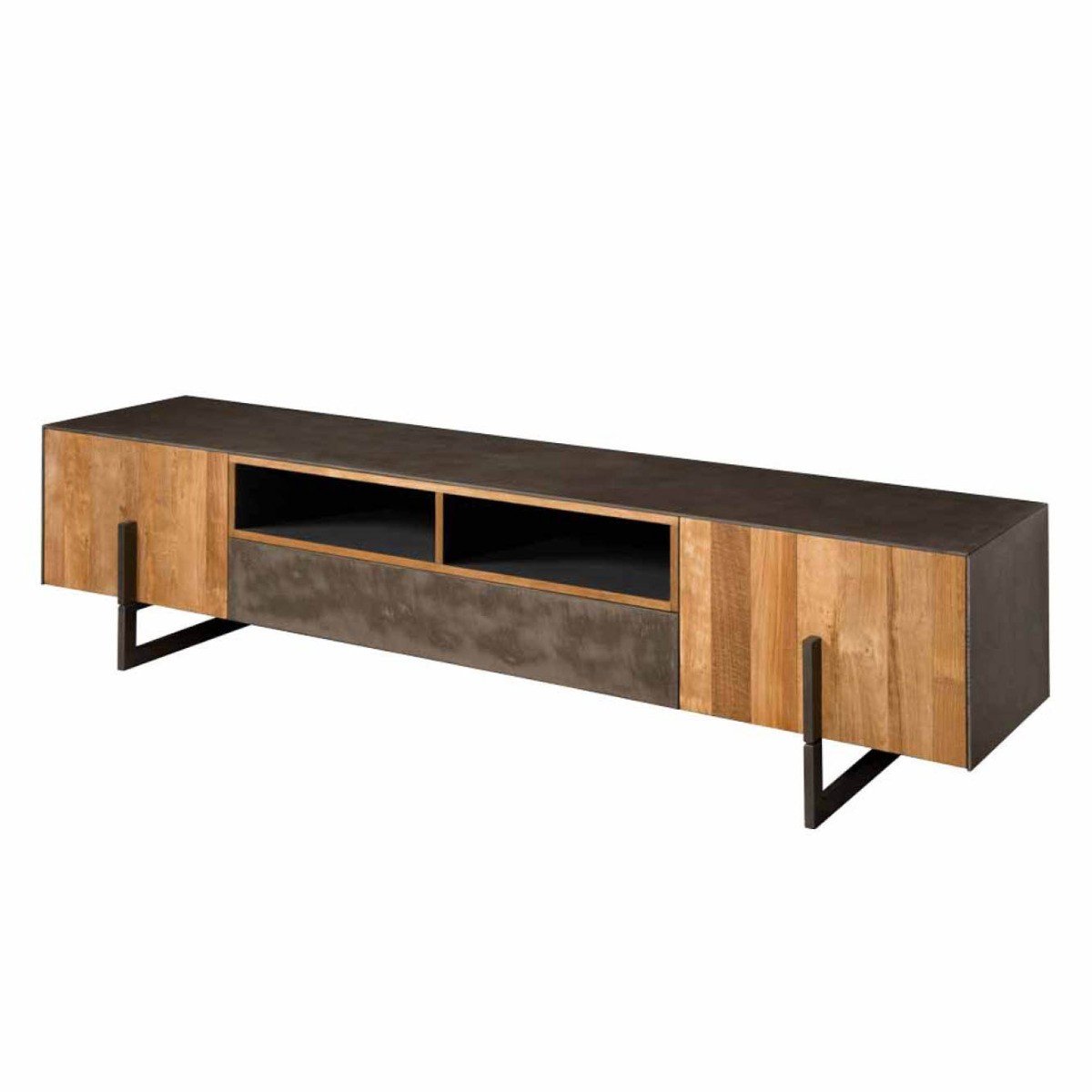 Tower Living Ora tv-meubel - 222 cm - bruin