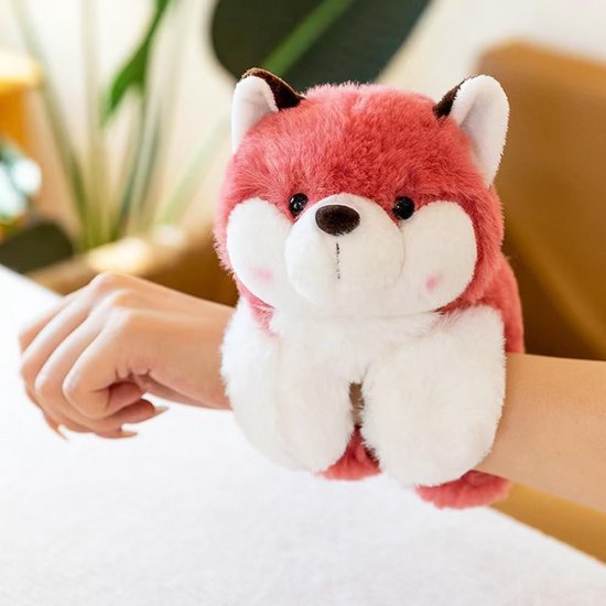 Pluche Vos Klikarmband voor Kinderen - Leuk Cadeautje en Verjaardagspakket — afbeelding 5