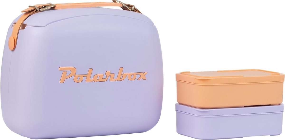 Geïsoleerde Koelbox 6 Liter met Twee Containers, Perfect voor Lunch en Onderweg