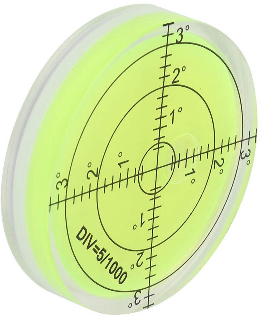 Ronde Waterpas voor Balans, Schaal en Camera Platform - Compact Meetinstrument