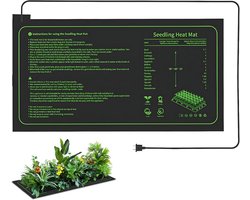 Verwarmingsmat Elektrisch met Thermostaat voor Zaaien, Ontkiemen, Planten, Reptielen en Huisdieren