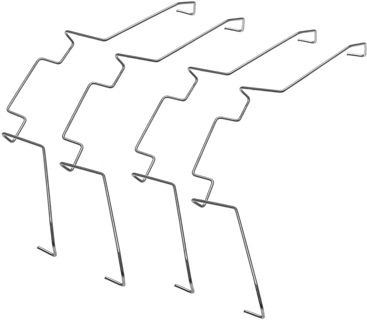 4 Stuks Universele Bevestigingsclips voor CPU Koeler Ventilator
