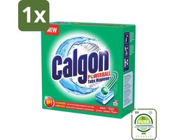 1 x Calgon - Wasmachinereiniger - Tegen Kalk - 15 Tabletten - Wasmachine Reiniger - Kalk Verwijderaar - Wasmachine Tabletten - Wasmachine Onderhoud - Wasmachine Bescherming
