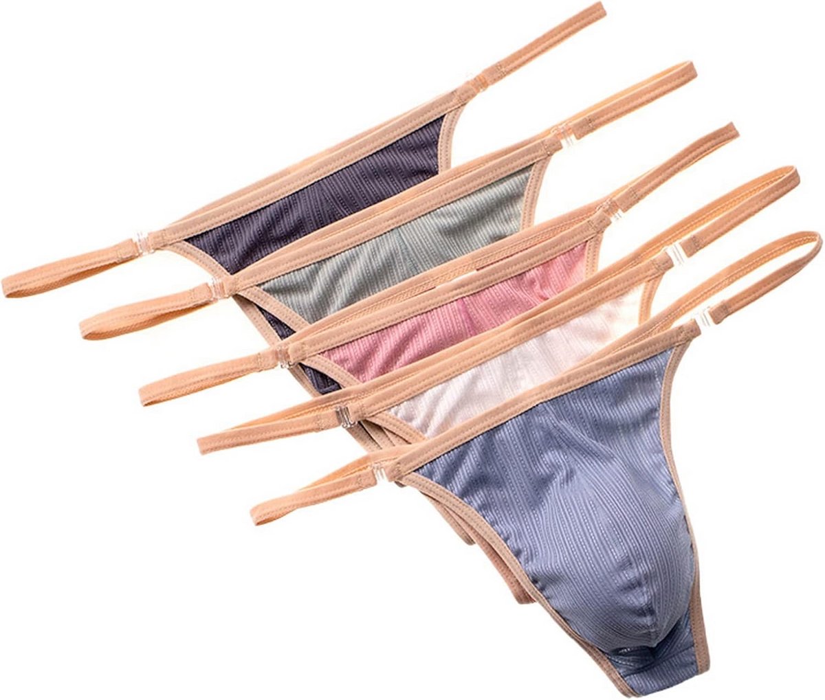 Heren Slip met Losse Zijbanden - Sexy Bikini Onderbroek voor Mannen