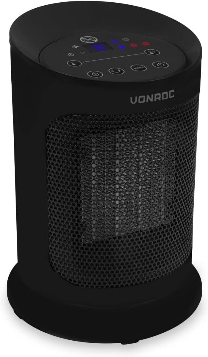 Keramische Ventilator Kachel 1800W met Thermostaat, Timer en Afstandsbediening voor Ruimte