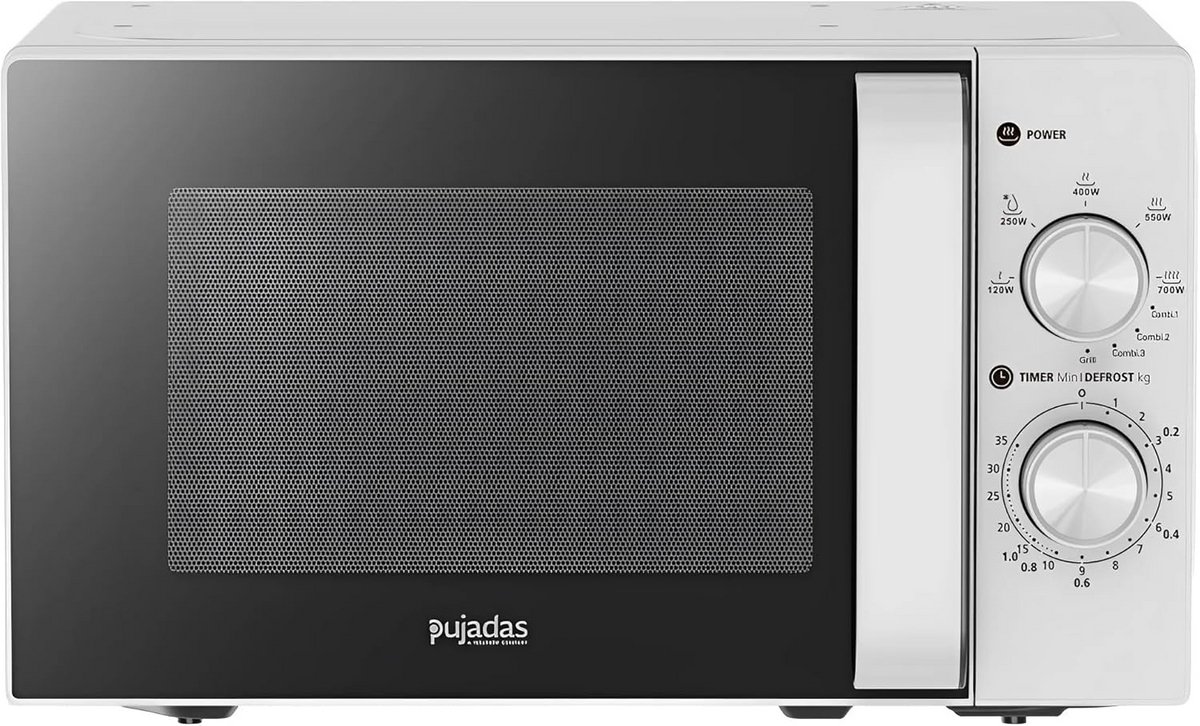 Professionele Magnetron met Grillfunctie 20L voor Horeca RVS