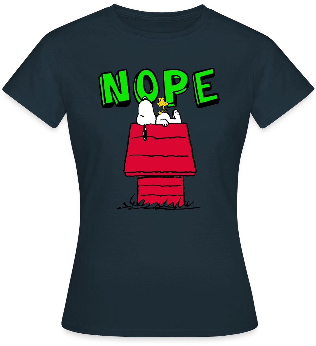 Peanuts Snoopy Nope T-Shirt Dames