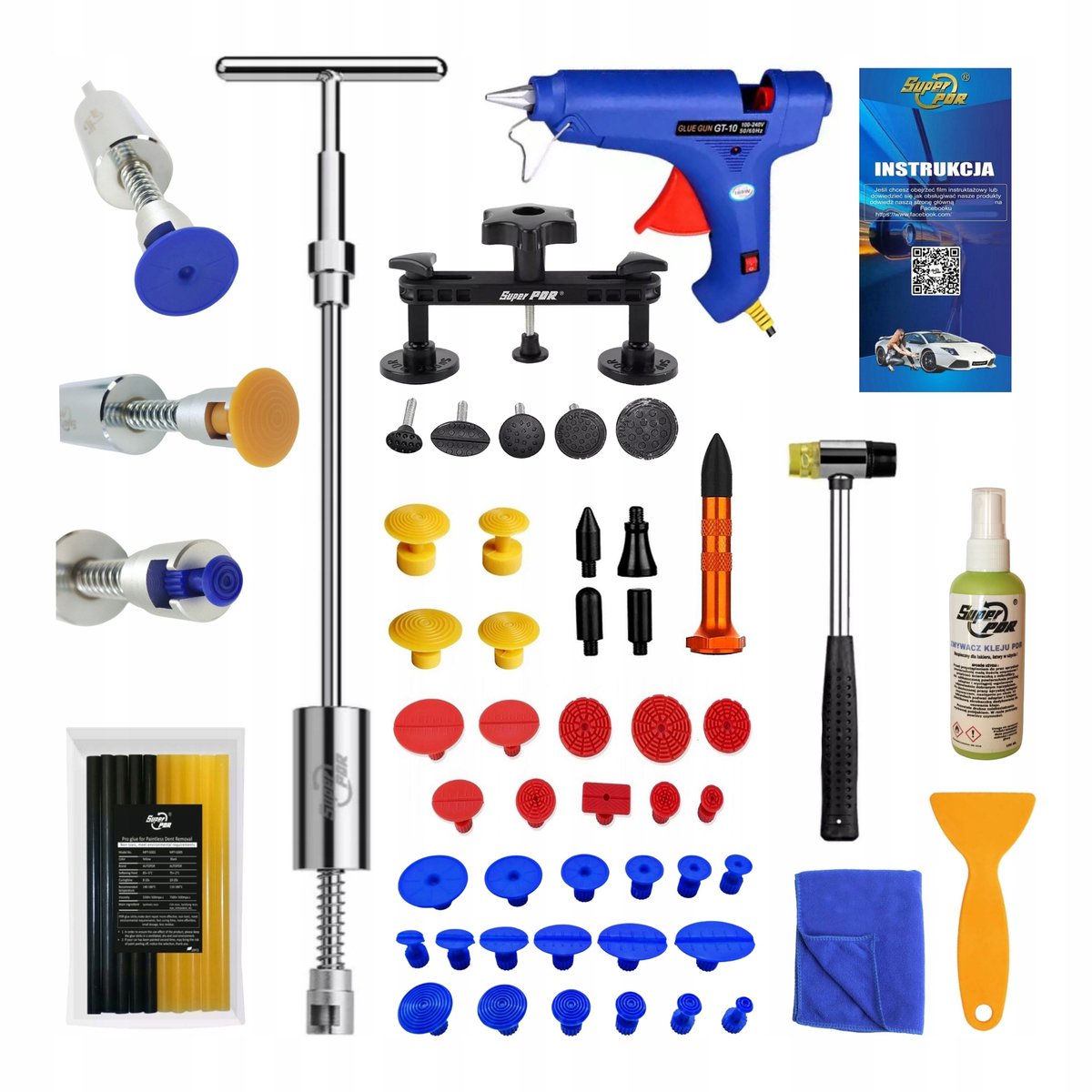 PDR Deukverwijderingsset - Compleet Reparatiegereedschap