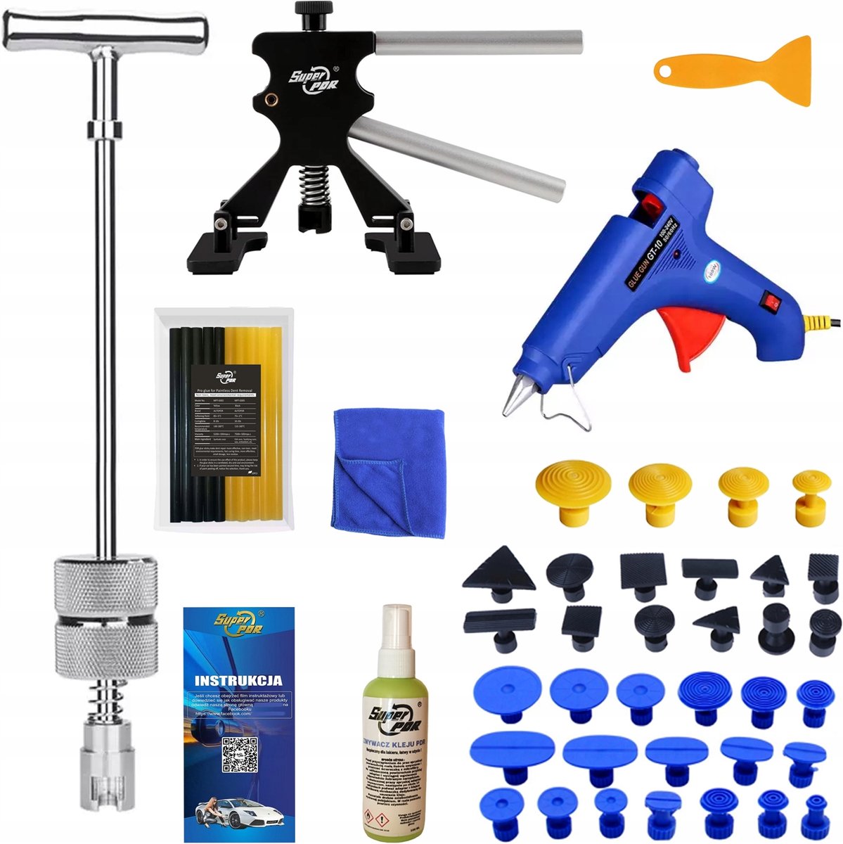 Professionele Deuk Verwijderaar Set - PDR Gereedschap