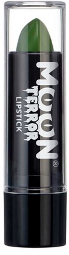 Een Moon Terror lippenstift in de kleur groen.