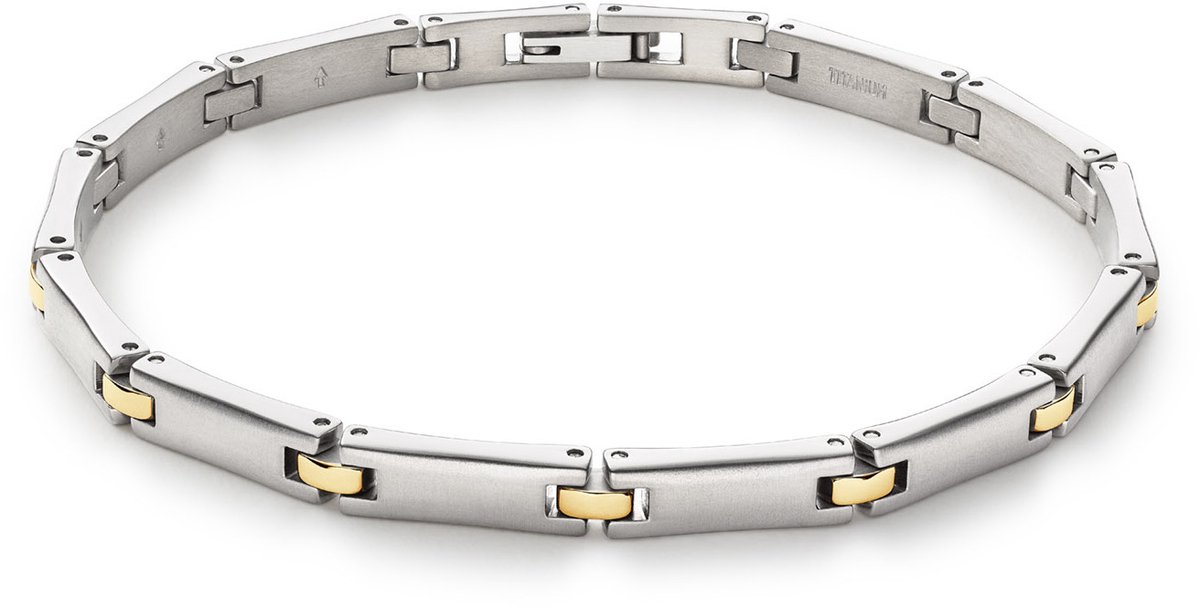 Boccia Titanium 03067-02 Dames Armband - Schakelarmband