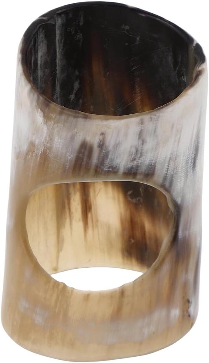 CSGoods - Houder voor drinkhoorn en beker met wandplank - Stoer en praktisch!