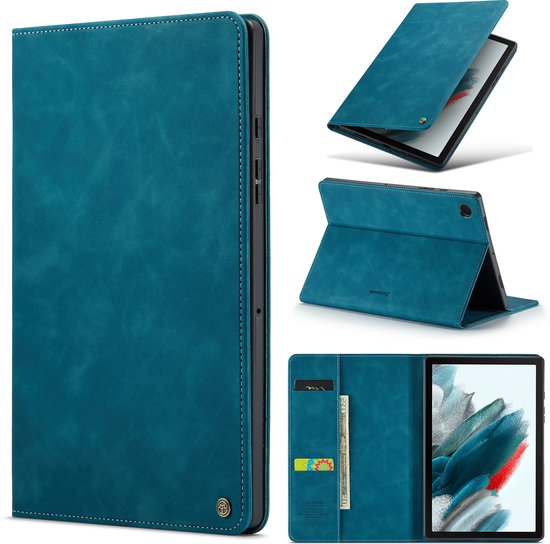 Casemania Hoes Geschikt voor Apple iPad Pro 13 inch 2025 (8e Generatie M5) - Emerald Green - Book Cover met Pasjeshouder en Standaardfunctie