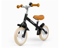 Milly Mally Marshall loopfiets zwart 10 inch - Kinderloopfiets