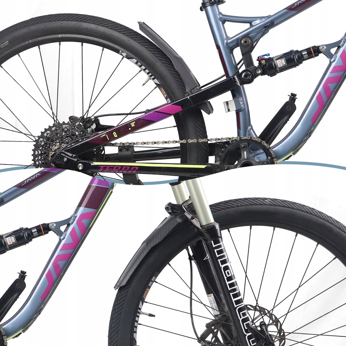 Simpla Fietsspatbord MTB Lichtgewicht 20-29" Carbon Look