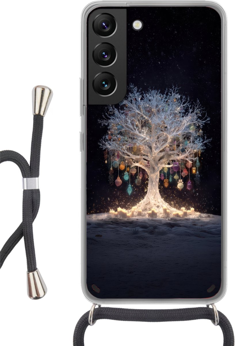 Sneeuwboom - Lichtjes - Wit - Kleurrijk