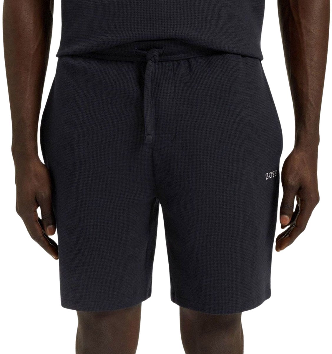 Boss Waffle Short Heren - Maat S