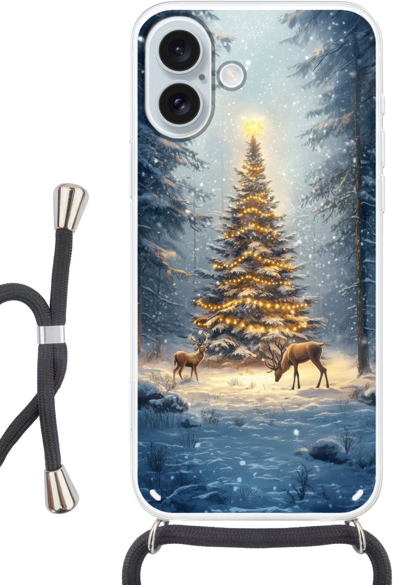 Kerstlicht - Woud - Hert - Donker
