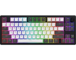 HATOR Skyfall 80 Pro Wireless gamingtoetsenbord, USB + RF Wireless + Bluetooth, Aurum Vanila Linear Silent Switches, QWERTY, US-ANSI, Web SyncHUB™