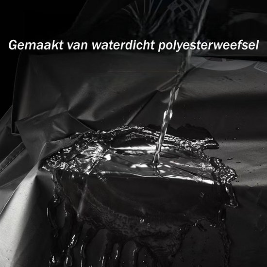 1 stuk - Fietshoes - Water- en stofdicht - Universele maat - Geschikt voor gebruik binnen en buiten - Beschermt tegen regen, zon, UV-straling, wind en sneeuw - Zwart van Merkloos — afbeelding 4
