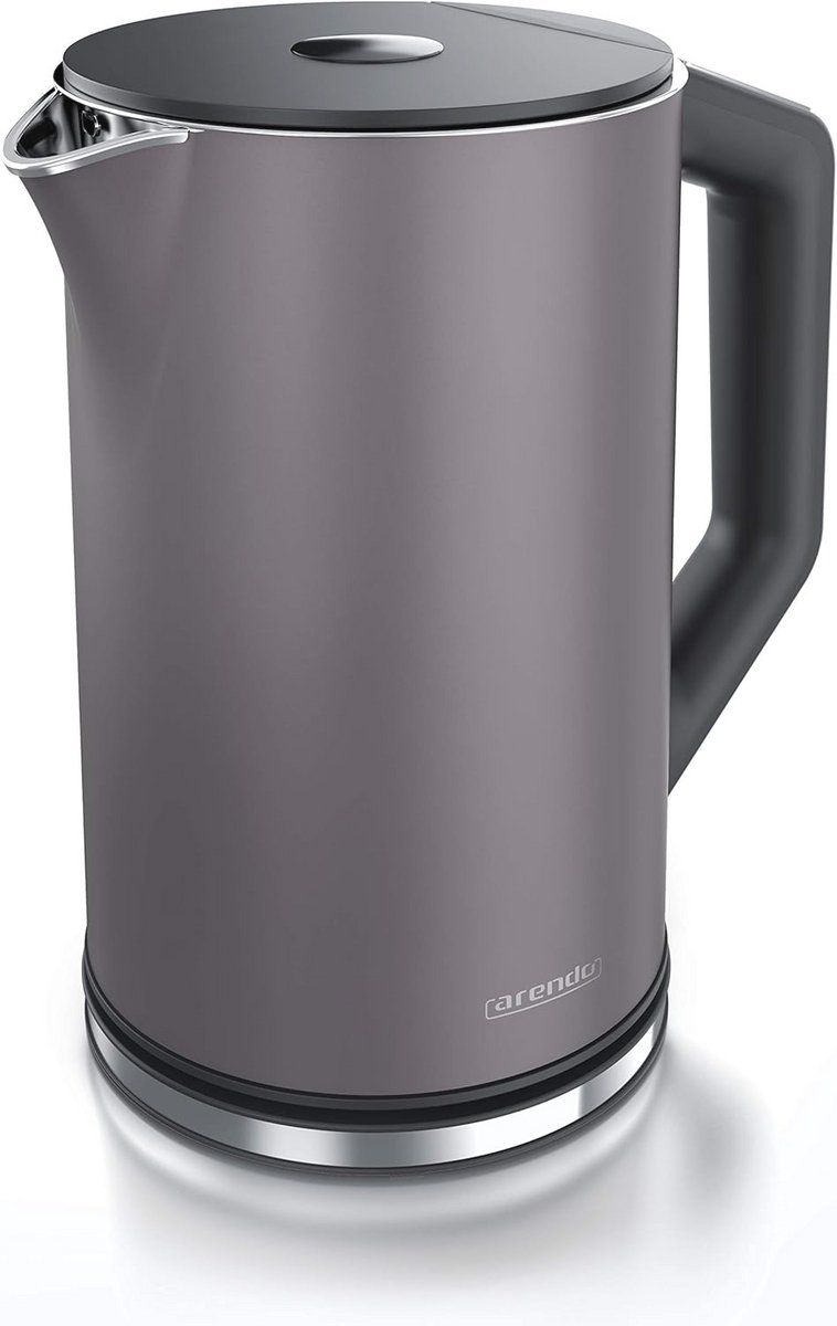 Roestvrijstalen Waterkoker met Temperatuurinstelling van 40 tot 100 Graden - Dubbelwandig Design - 1,5 Liter - 2200 W - Theekoker met Temperatuurweergave