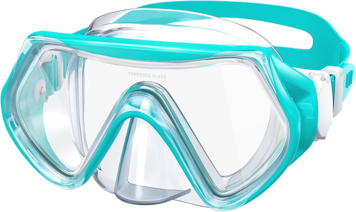 Duikmasker voor Kinderen - Snorkelmasker met 180° HD Weergave, Anti-condens en Lekvrij