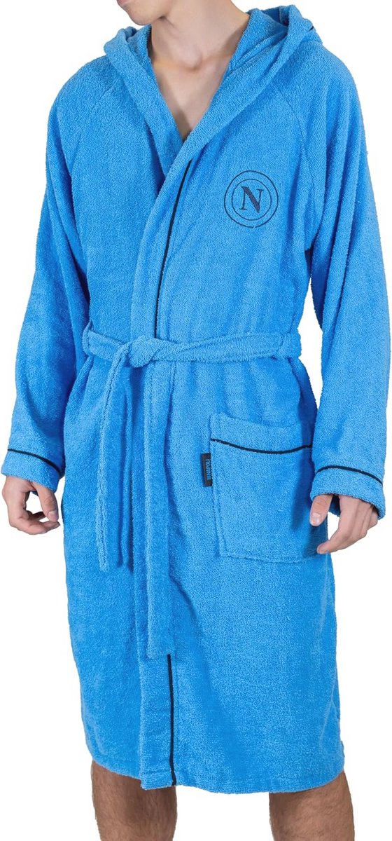 Uniseks Volwassen Badjas van Microspugna - Comfortabele en Stijlvolle Doucheshirts