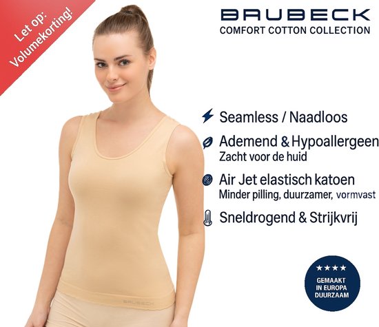 Ten Cate Hemd Wit - Secrets Singlet 2-way (31614-1056) ?️ LvB