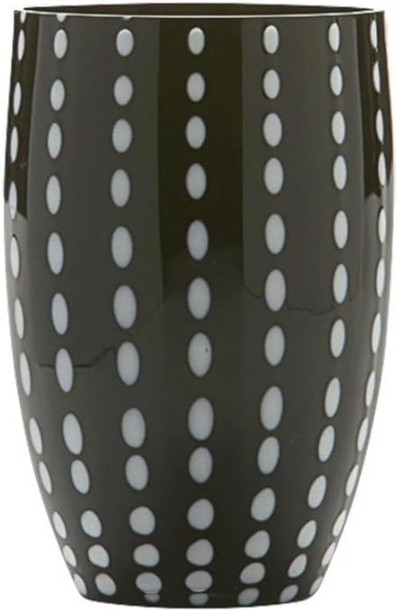 Kleurige Handgemaakte Glazen Tumblers Set van 6 - 32 cl - 109 mm Hoog