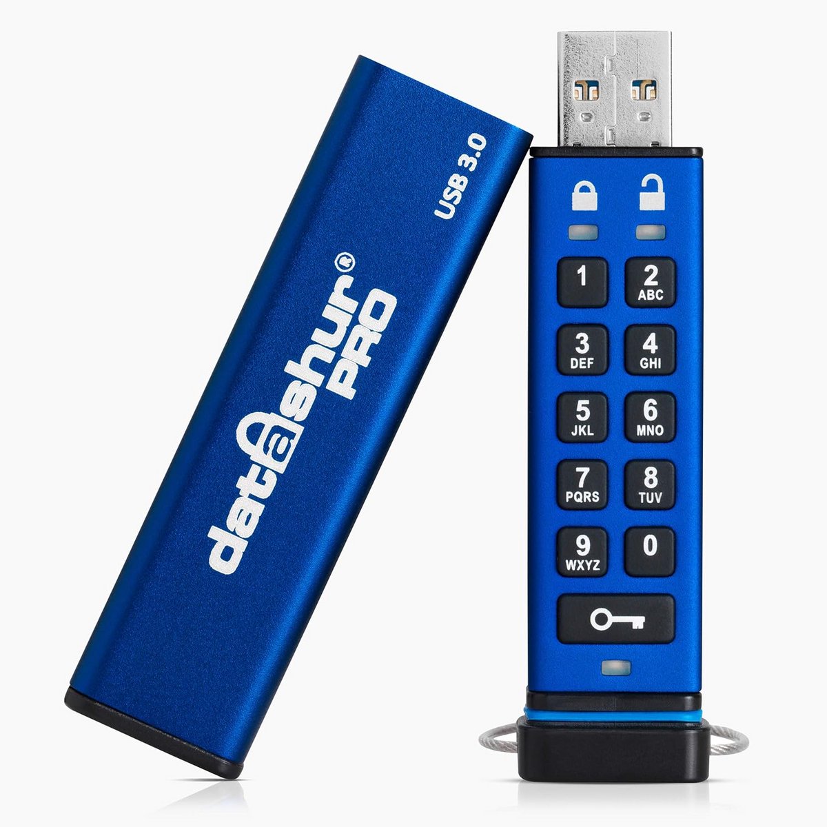 Gecryptte USB Geheugenstick 64 GB - FIPS 140-2 Level 3 - Wachtwoord Beveiligd - Water en Stofbestendig