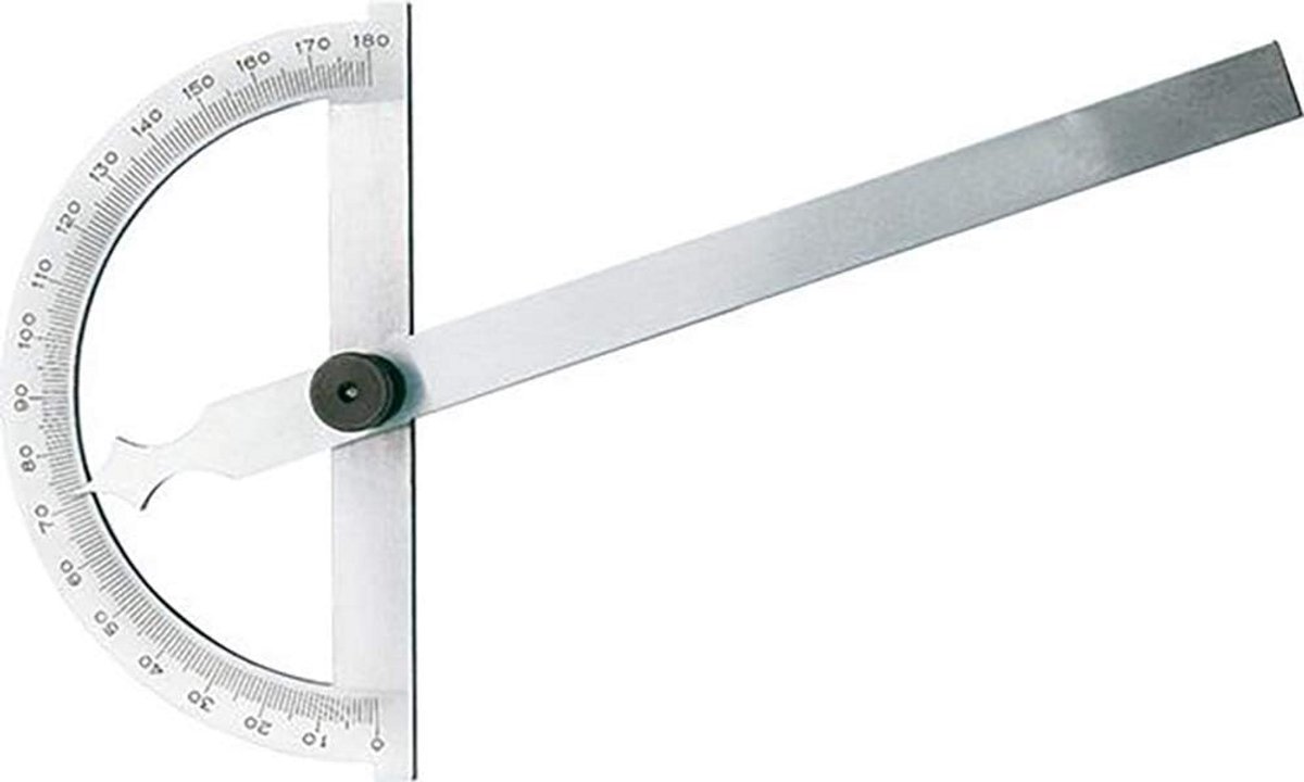 Gradenboog met vastzetschroef voor nauwkeurige hoekmetingen 150mm