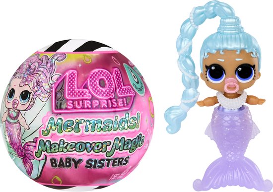 L.O.L. Surprise Mermaids! Makeover Magic Baby Sisters