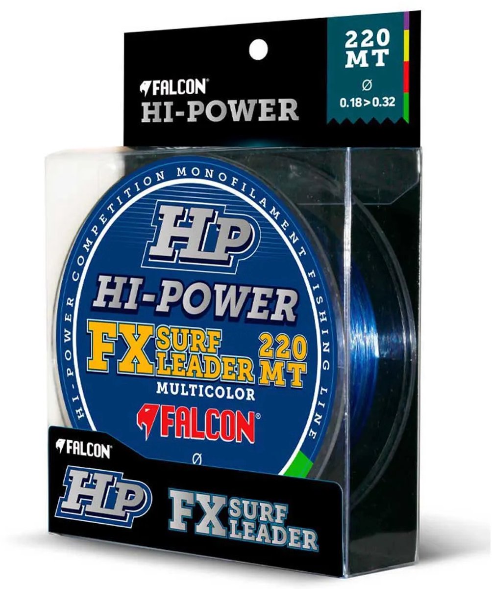 Falcon Fx Surfcasting 220 M Monofilament Transparant 0.330-0.670 mm