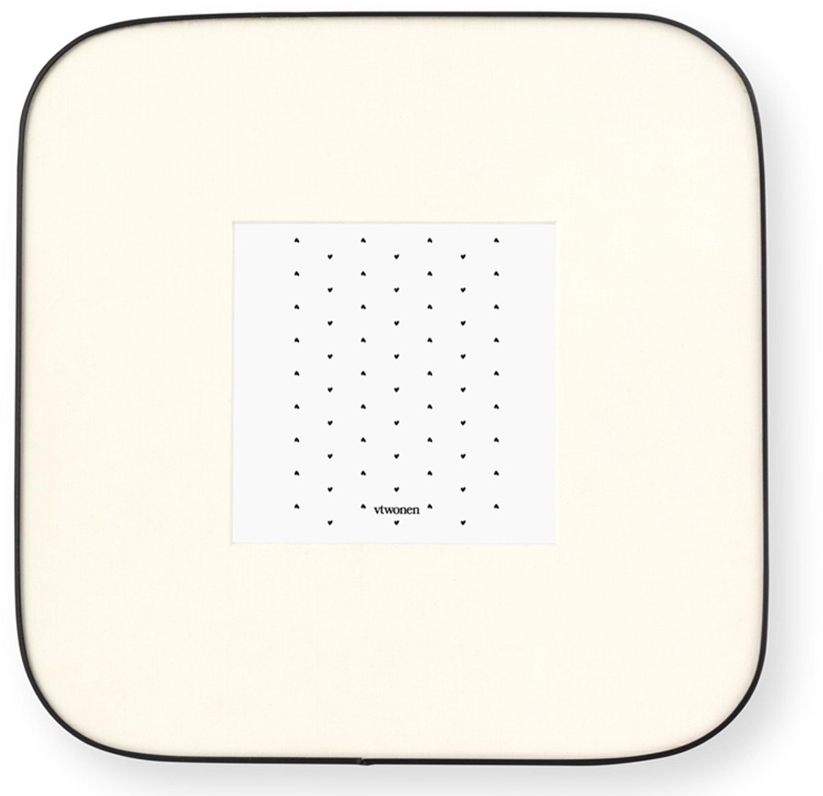 Photo Frame Metal 21.5x21.5 cm