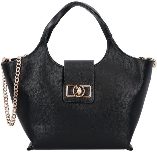 U.S. POLO ASSN. sac à épaule bandoulière Jones Chic Small Shopping Bag Black noir