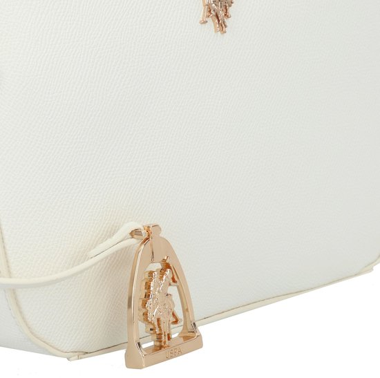 U.S. POLO ASSN. Sac à épaule bandoulière Jones Crossbody Bag Cream White Écru