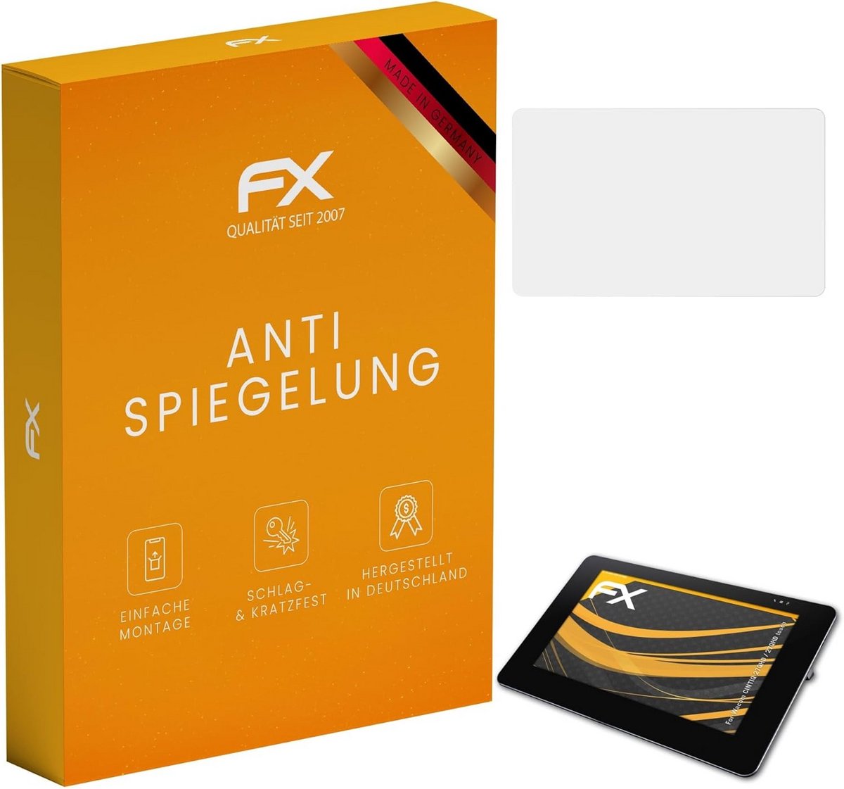 atFoliX FX Anti-Reflect Folie voor Wacom Cintiq 27QHD, 2 stuks