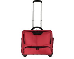 Dermata Business Laptop Trolley Nylon 3456NY Rood
